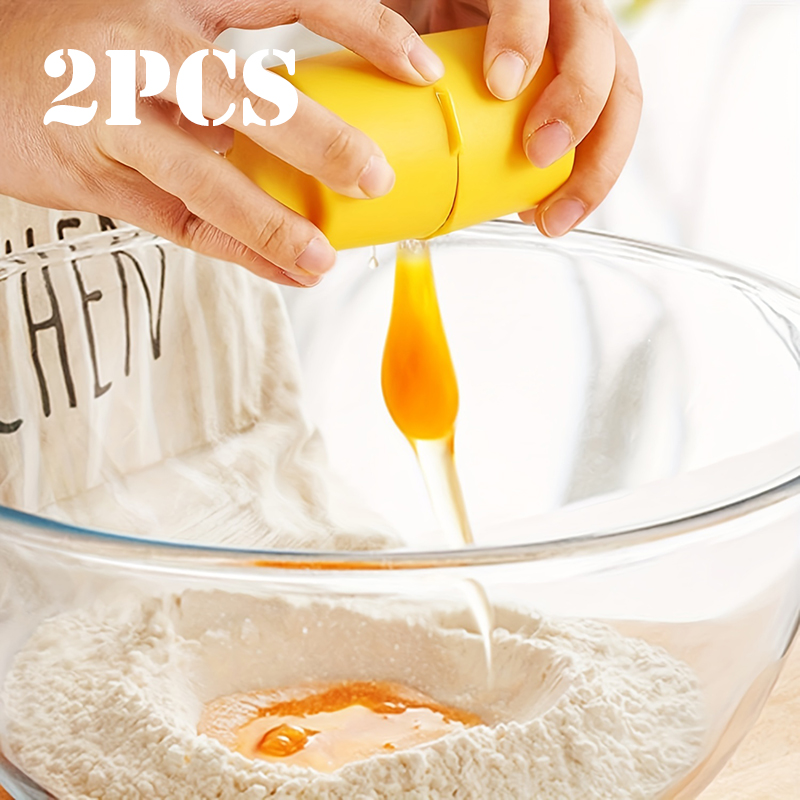 Egg Separator Tool - Pemisah telur 1/2 buah, alat pembuka