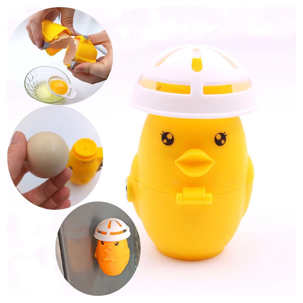 Alat Pemecah Telur Ayam 4-in-1 - Egg Separator Tool ulasan dan harga