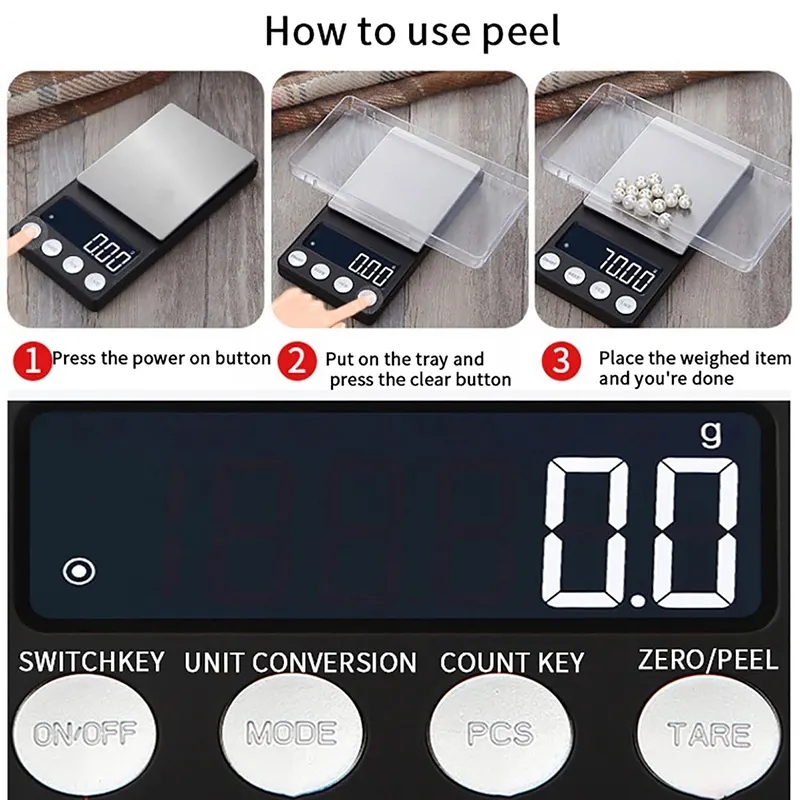 Timbangan Mini Digital LCD Pre - Kitchen Gadgets Gold ulasan dan harga