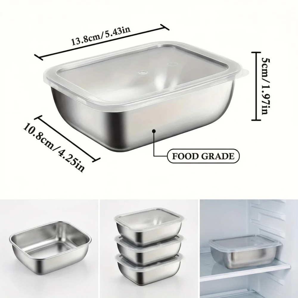 6PCS Wadah Penyimpanan Makanan - Kitchen Gadgets Organizer ulasan dan harga