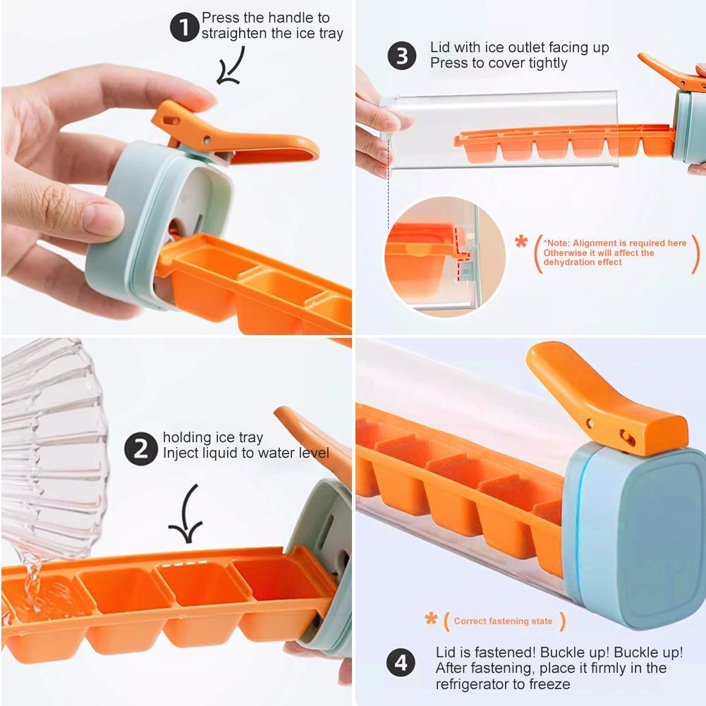 1/2 Buah Cetakan Es Batu Silik - Kitchen Gadgets Organizer ulasan dan harga