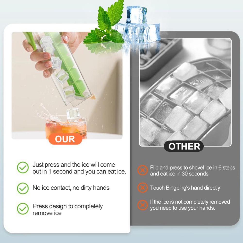 1/2 Buah Cetakan Es Batu Silik - Kitchen Gadgets Organizer ulasan dan harga